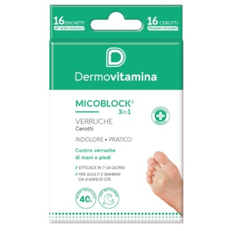 DERMOVIT MICO VERRU PATCH