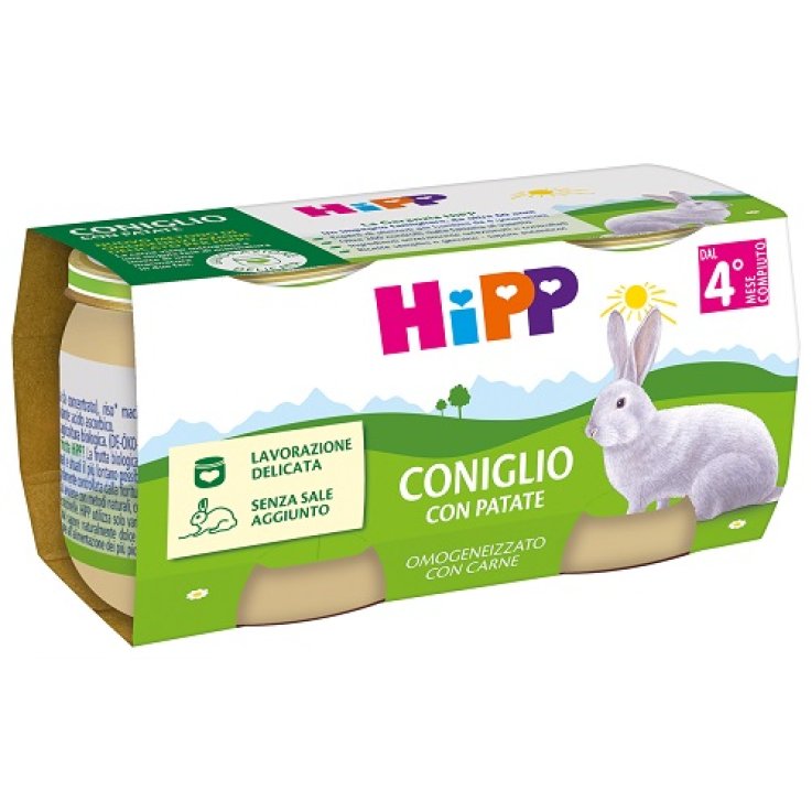 HIPP BIO OMOG CONIG VERD 2X80G