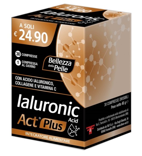IALURONIC ACID ACT PLUS 30CPR IALURONIC ACID ACT PLUS 30CPR