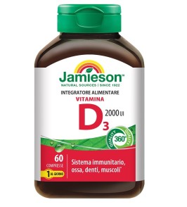 JAMIESON VIT D3 2000UI 60CPR