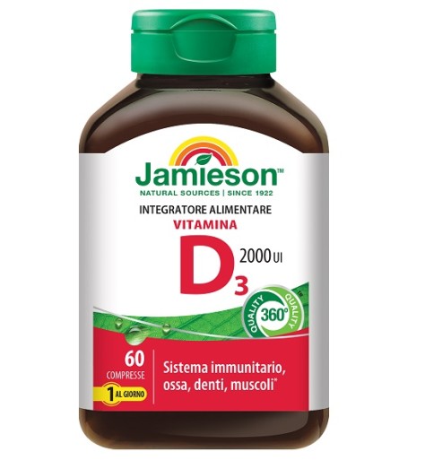 JAMIESON VIT D3 2000UI 60CPR