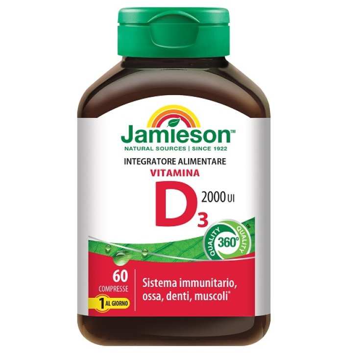 JAMIESON VIT D3 2000UI 60CPR
