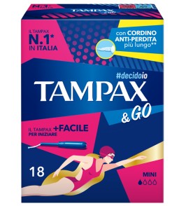 TAMPAX &GO MINI 18PZ