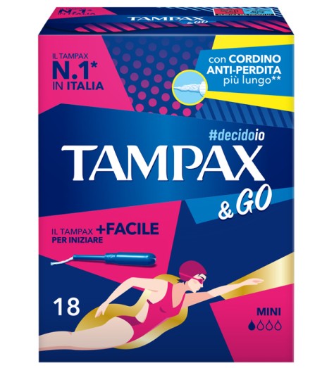 TAMPAX &GO MINI 18PZ