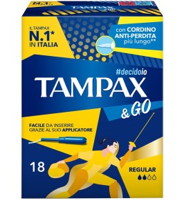 TAMPAX &GO REGULAR 18PZ