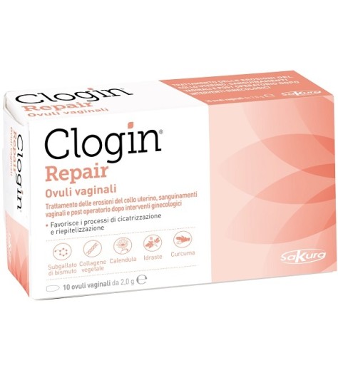 CLOGIN REPAIR OVULI VAG 10OV CLOGIN REPAIR OVULI VAG 10OV