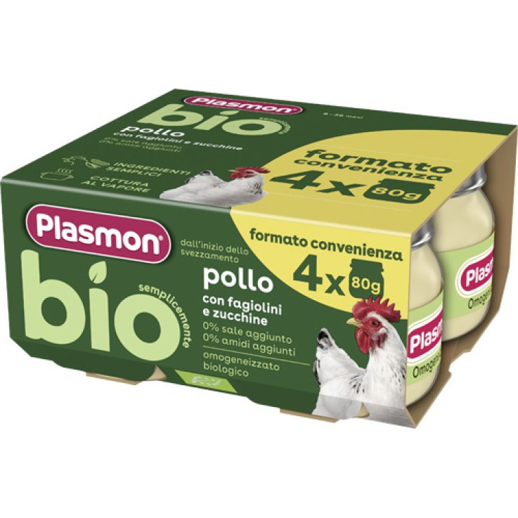 PLASMON BIO OMOG POLLO 4X80G