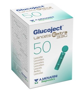 GLUCOJECT LANCETS EX G33 50PZ