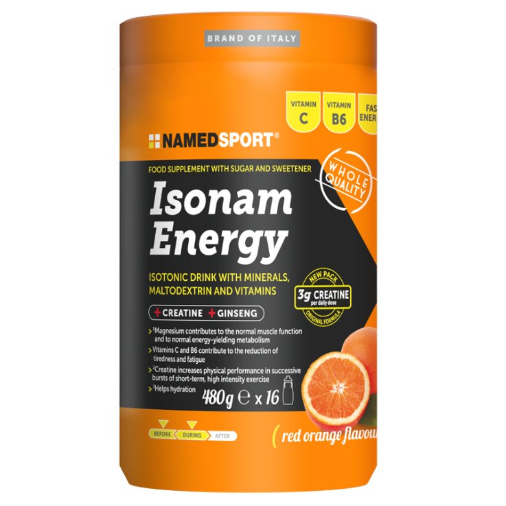 ISONAM ENERGY ORANGE 480 G