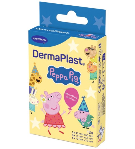 CER DERMAPLAST PEPPA PIG 12PZ