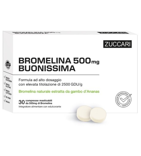 BROMELINA 500 BUONISSIMA 30CPR BROMELINA 500 BUONISSIMA 30CPR