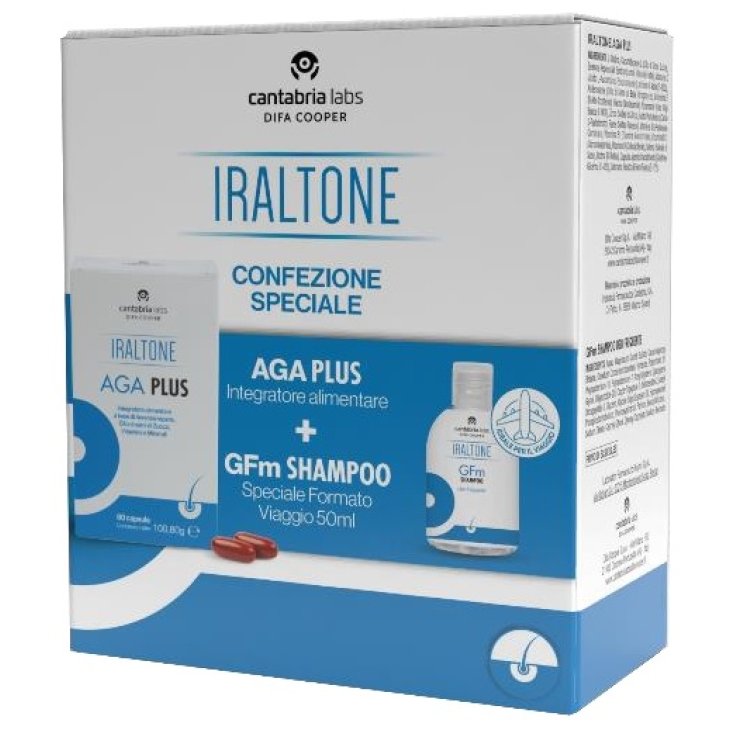 AGA PLUS 60CPS+GFM SH 50ML IRA