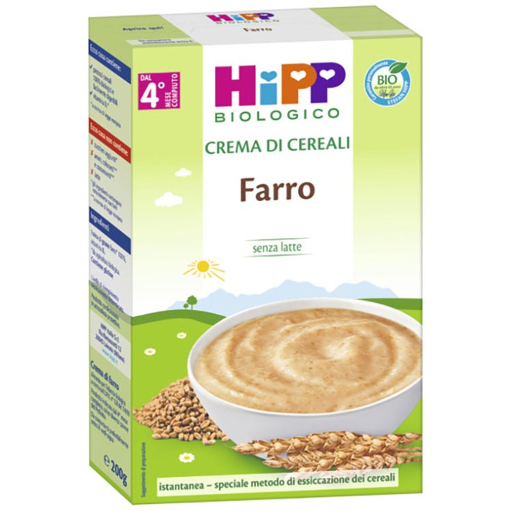 HIPP BIO CREMA CER FARRO 200G