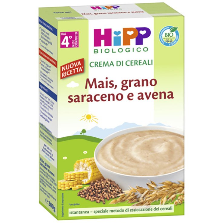HIPP BIO CREMA CER MAIS/GR 200G