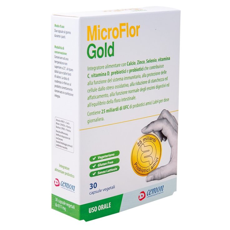 MICROFLOR GOLD 30CPS VEGETALI