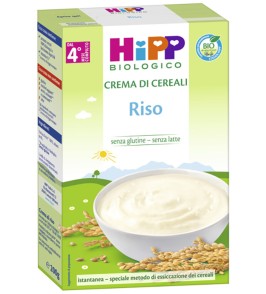 HIPP BIO CREMA CEREALI RISO