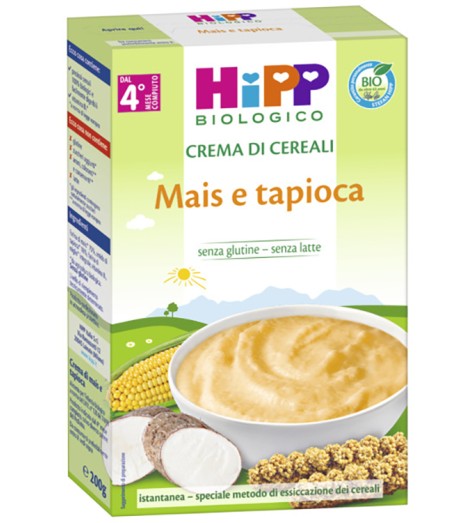 HIPP BIO CREMA CEREALI MAIS/TA HIPP BIO CREMA CEREALI MAIS/TA