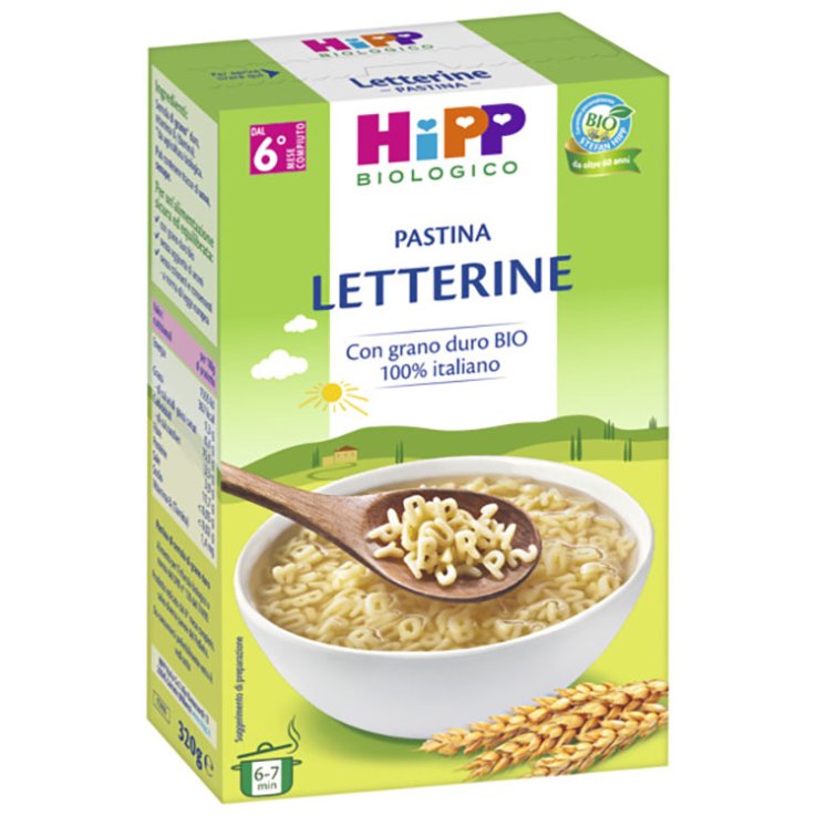 HIPP PAS LETTERINE 320G