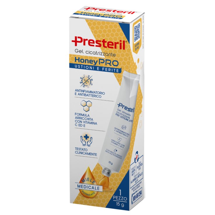 PRESTERIL HONEYPRO GEL CICATR 15G