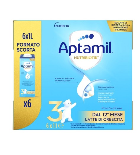APTAMIL 3 LATTE 6X1000ML APTAMIL 3 LATTE 6X1000ML