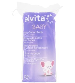 ALVITA MAXI DISCHETTI COTONE 80 PEZZI