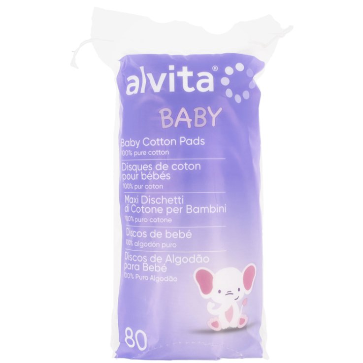 ALVITA MAXI DISCHETTI COTONE 80 PEZZI