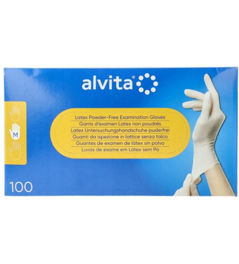 ALVITA GUANTI LATT S/POLV M100 ALVITA GUANTI LATT S/POLV M100