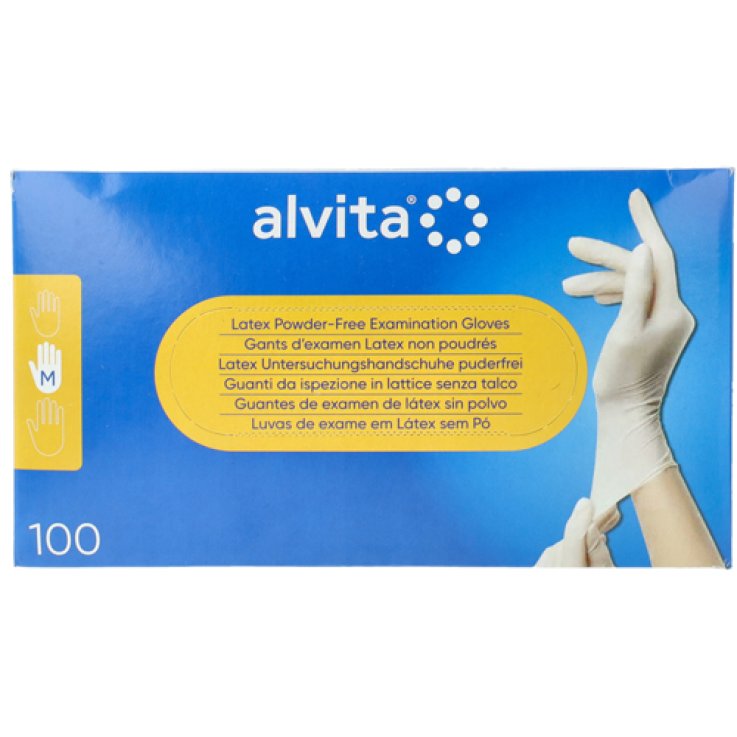 ALVITA GUANTI LATT S/POLV M100