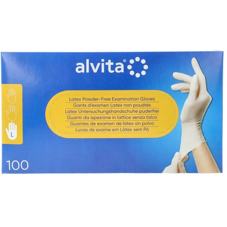 ALVITA GUANTI LATT S/POLV L100