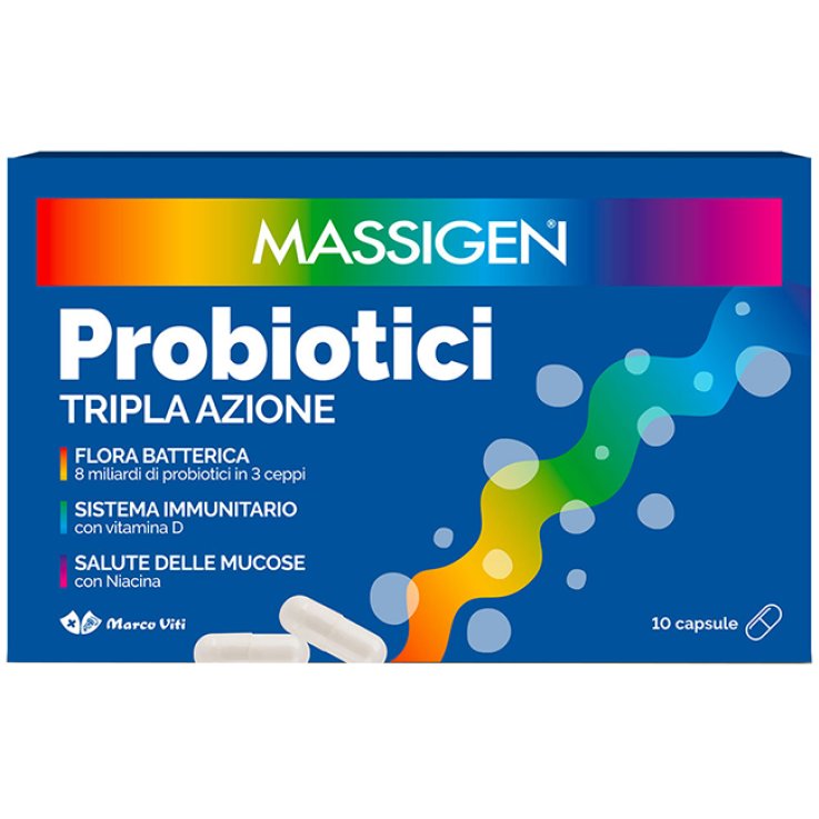 MASSIGEN PROBIOTICI 10CPS PP