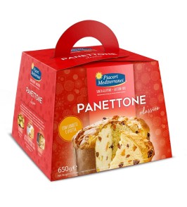 PIACERI MEDIT PANETTONE 650G