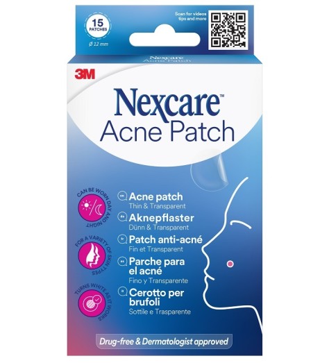 NEXCARE ACNE PATCH 15PZ