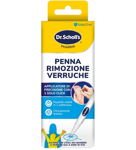 SCHOLL PENNA RIMOZIONE VERRUCH
