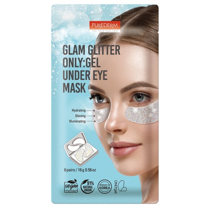 PUREDERM MASCHERA CONT OCC AZZ