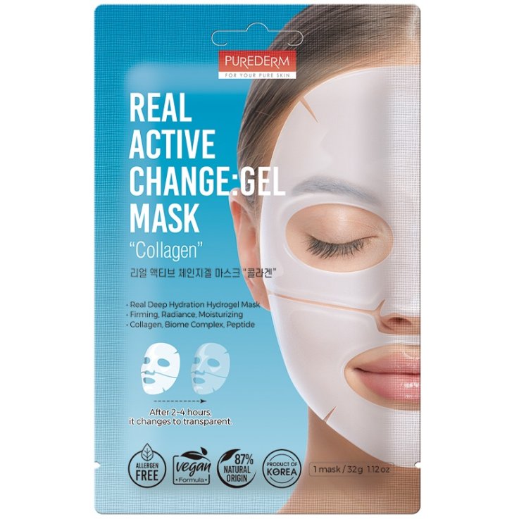 PUREDERM MASCHERA REAL ACTIVE