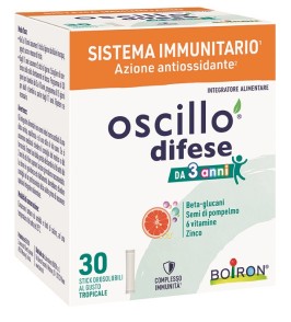 OSCILLO DIFESE 3+ 30 STICK OROSOLUBILI