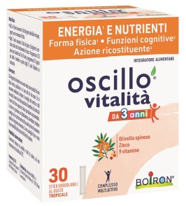 OSCILLO VITALITA' 3+ 30 STICK OROSOLUBILI