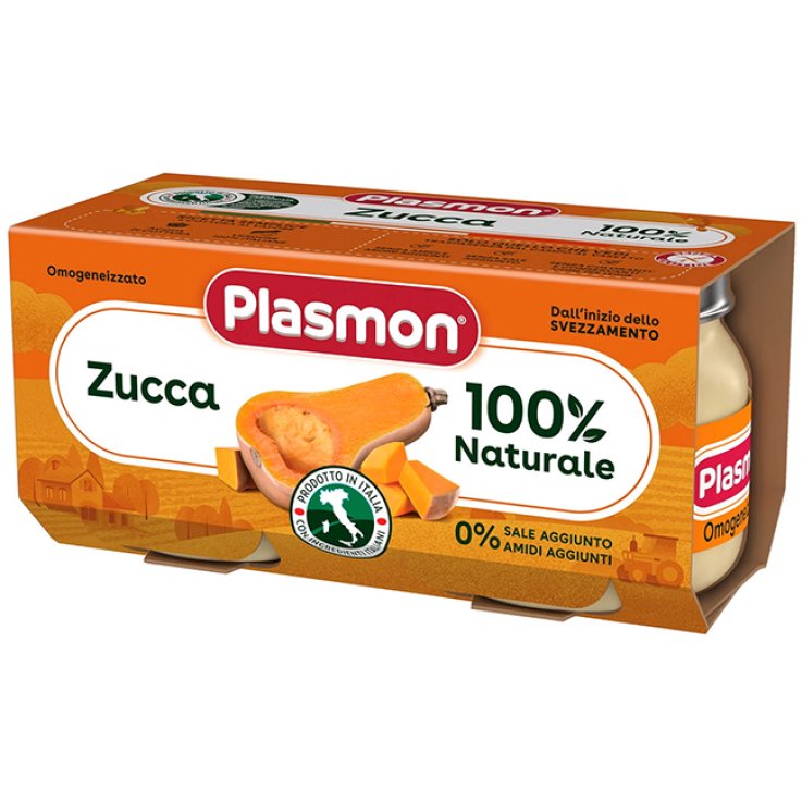 PLASMON OMOGENEIZZATO ZUCCA 2 X 80 G