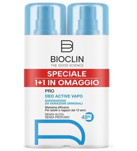 BIOCLIN DEO PRO ACT VAP S/P 1+1