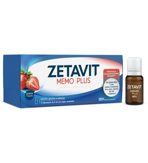 ZETAVIT MEMO PLUS 12FL 8ML ZETAVIT MEMO PLUS 12FL 8ML