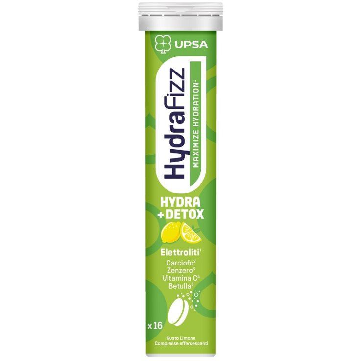 UPSA HYDRAFIZZ DETOX 16CPR EFF