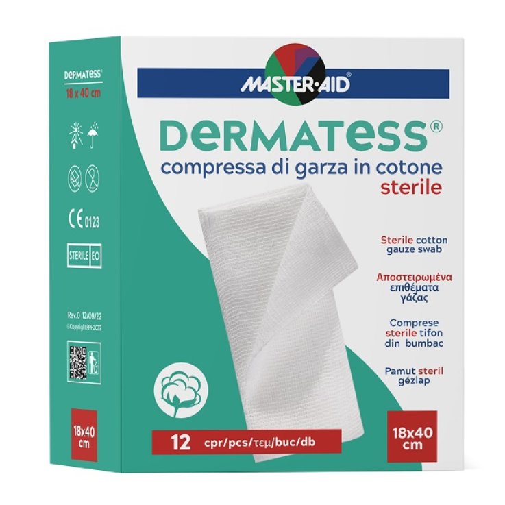 GARZA DERMATESS COT 18X40 12PZ