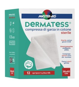 GARZA DERMATESS COT 36X40 12PZ