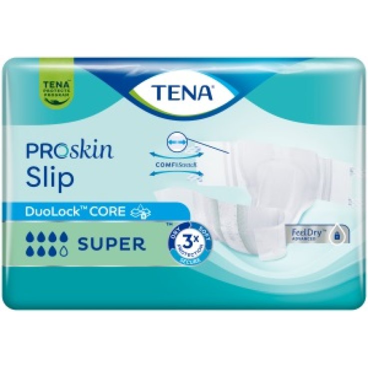TENA PROSKIN SLIP SUPER L 10PZ