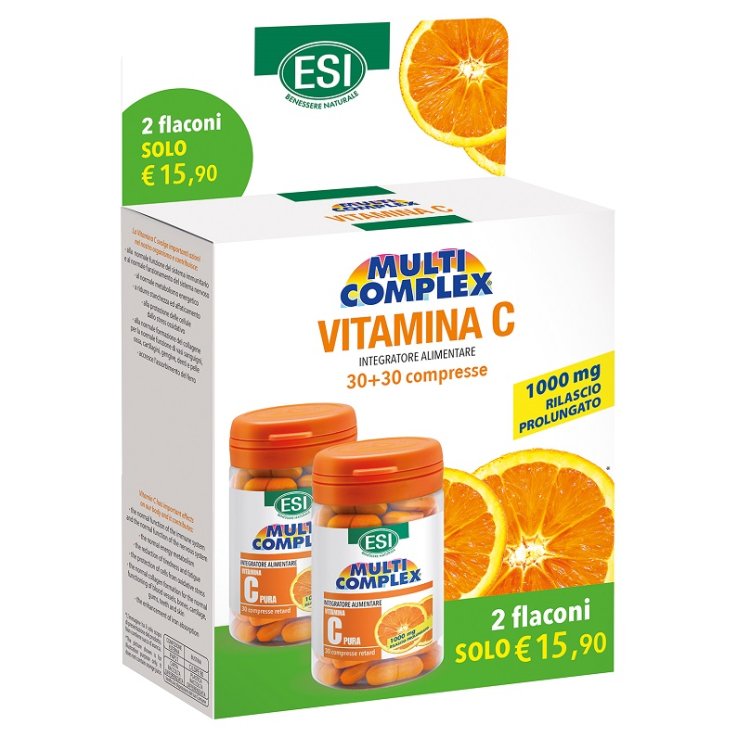 VITAMINA C PURA 1000 ESI 30+30CPR