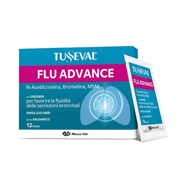 TUSSEVAL FLU ADVANCE 12BUST