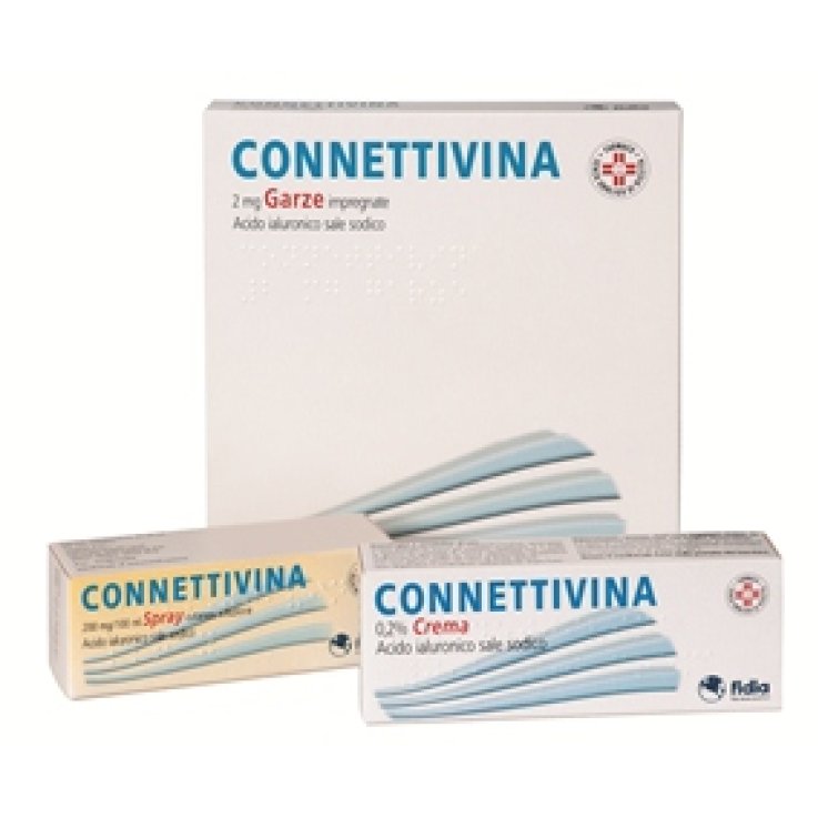 CONNETTIVINA*10GARZE 2MG 10X10