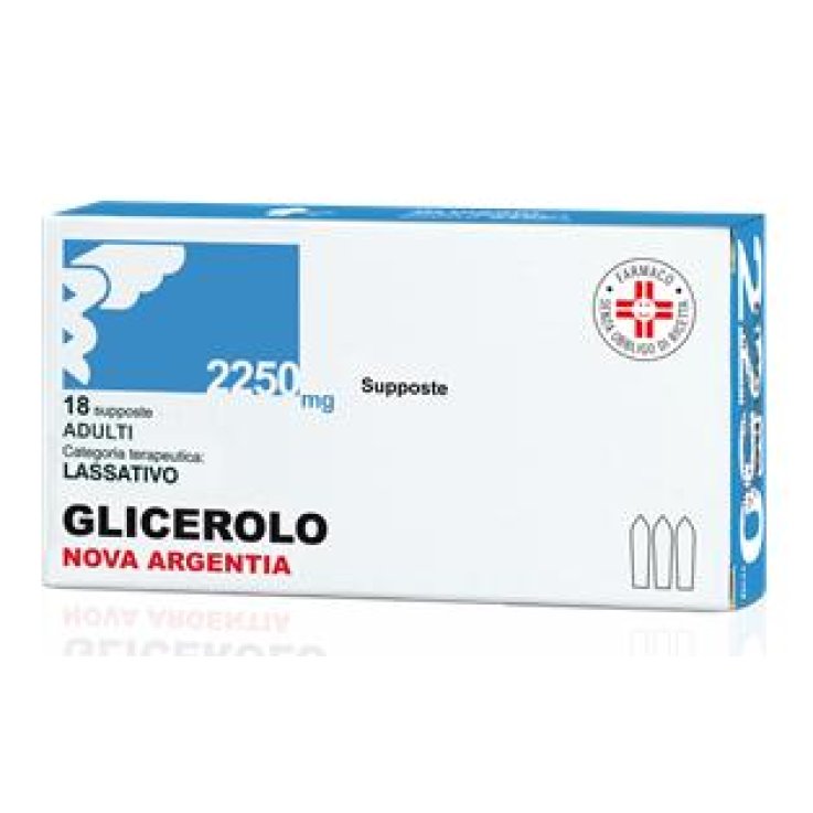 GLICEROLO (NOVA ARGENTIA)*AD 18 supp 2.250 mg