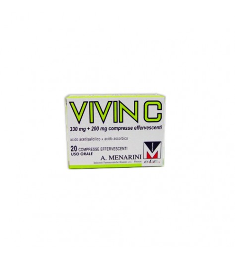 VIVIN C*20CPR EFF 330MG+200MG