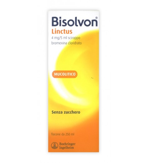 BISOLVON LINCTUS*SCIR FL 250ML BISOLVON LINCTUS*SCIR FL 250ML